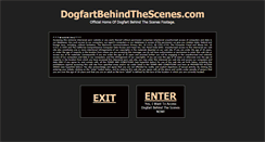 Desktop Screenshot of dogfartbehindthescenes.com